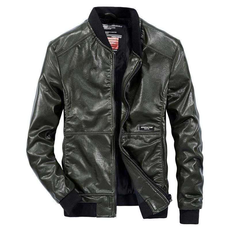 Blackriss™Men's Leather Jacket-Blackriss