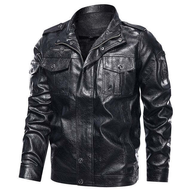 Blackriss™Men's Leather Jacket-Blackriss