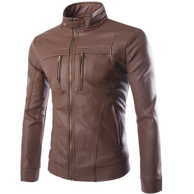 Blackriss™Men's Leather Jacket-Blackriss