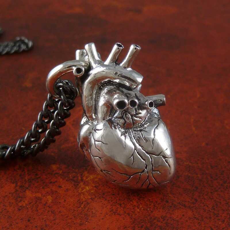BLACKRISS™💖LAST DAY 49% OFF💖-Anatomical Heart necklace Jewelry-Blackriss