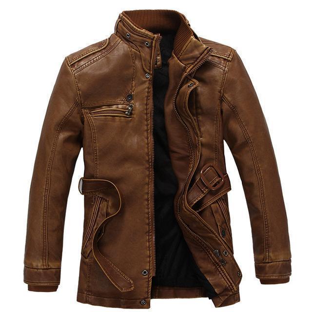 Blackriss™Men's Leather Jacket-Blackriss