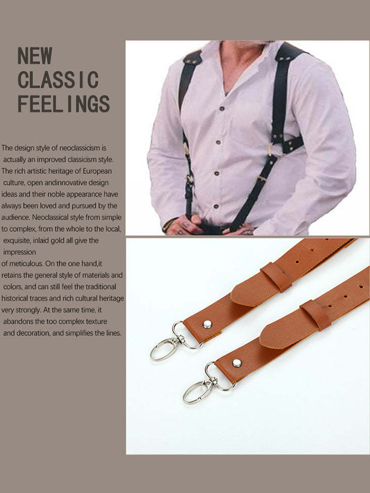 BLACKRISS™Fashion Men's Strap Hook Shoulder Harness-Blackriss