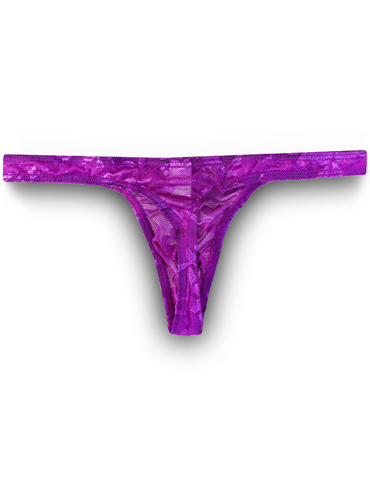 BLACKRISS™Lace Sexy Breathable Low Waist Thong-Blackriss