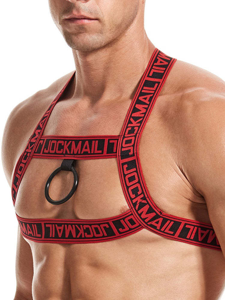 BLACKRISS™Fitness Chest Strap Fashion Letter Shoulder Strap-Blackriss