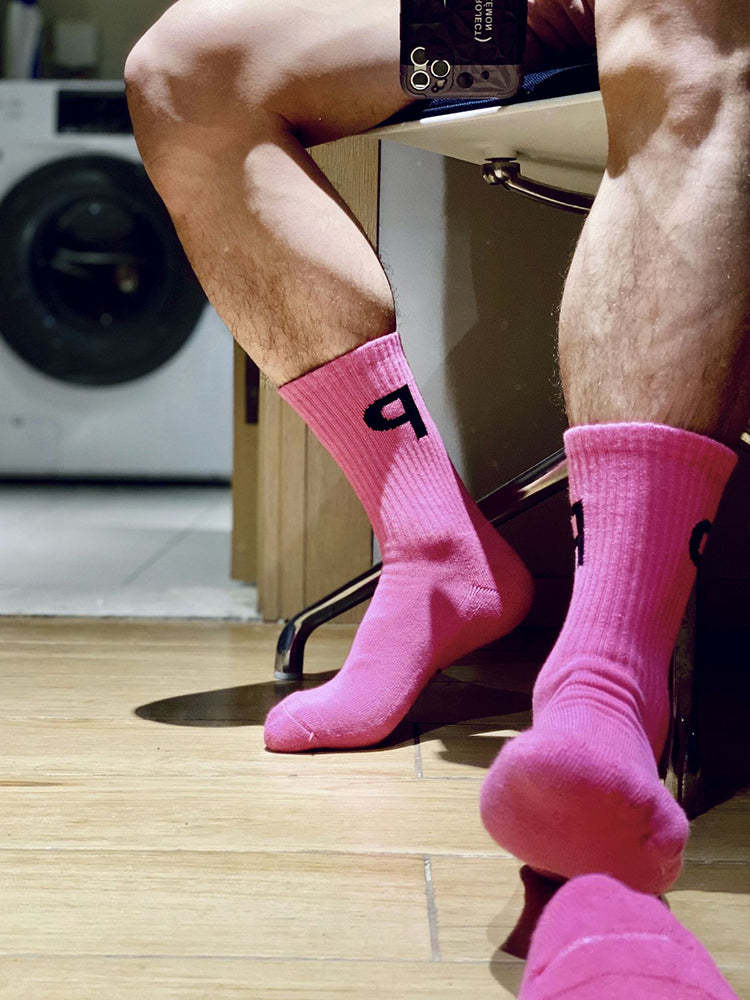 BLACKRISS™Men's Sports Breathable Thick Terry Socks-Blackriss