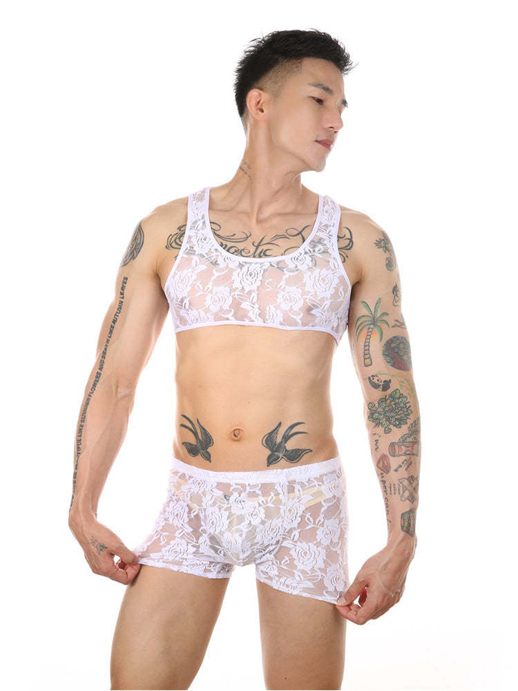 BLACKRISS™Lace Sexy Stretch Boxer-Blackriss