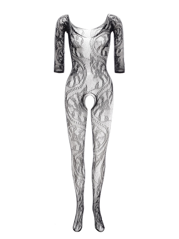 BLACKRISS™Vintage Men's Elastic Pantyhose Bodysuit-Blackriss