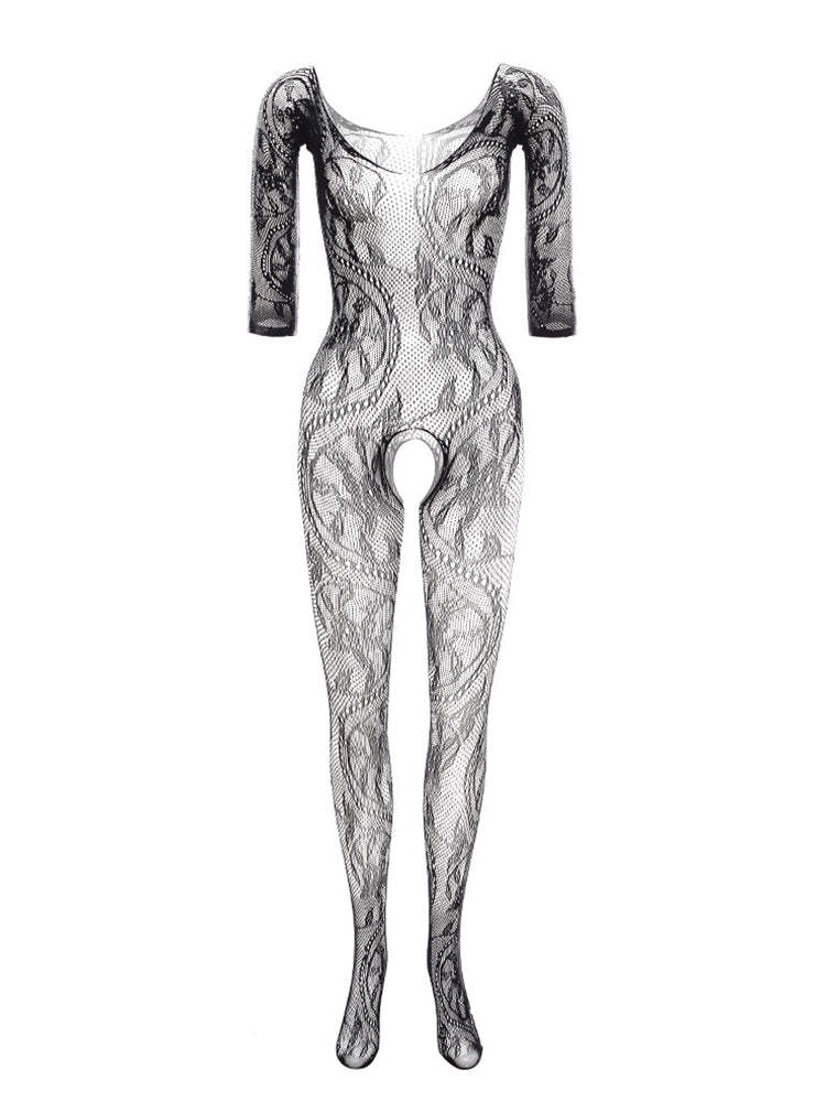 BLACKRISS™Vintage Men's Elastic Pantyhose Bodysuit-Blackriss