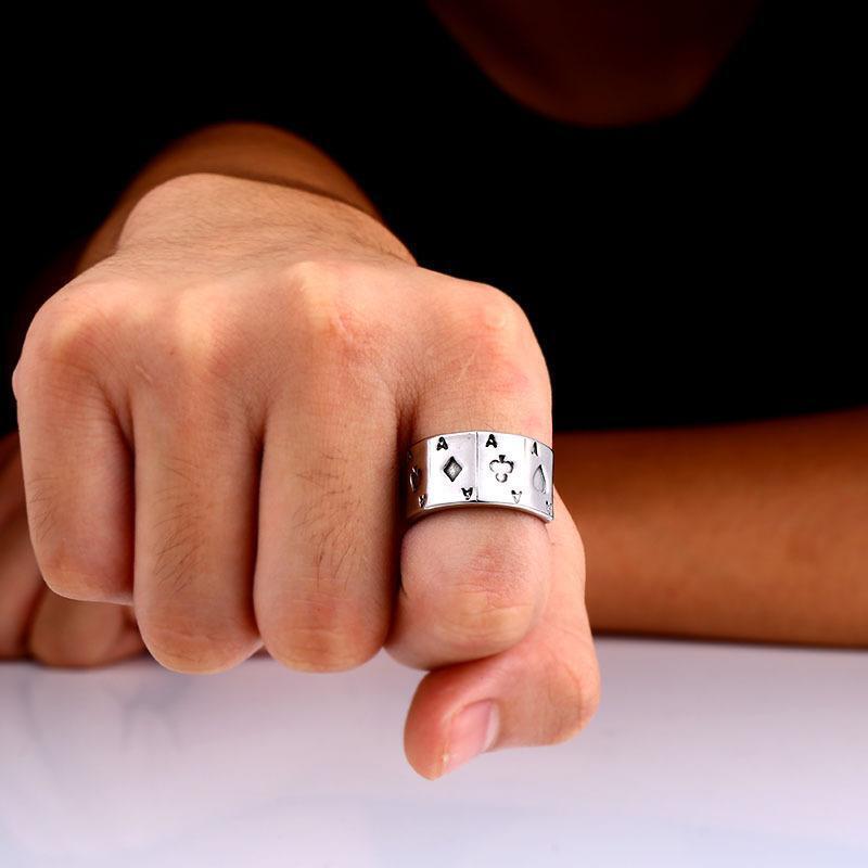 BLACKRISS™Retro Stainless Steel Ring-Blackriss