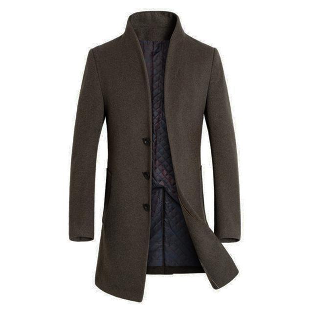 Blackriss™Men's Woolen Coat-Blackriss