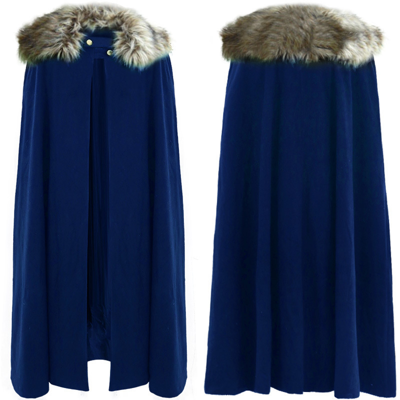 BLACKRISS™Men's woolen retro cape-Blackriss