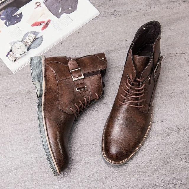 Blackriss™Men's Ankle Boots-Blackriss