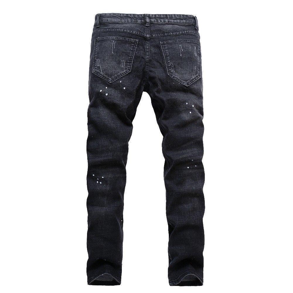 Blackriss™Men's Black Jeans-Blackriss