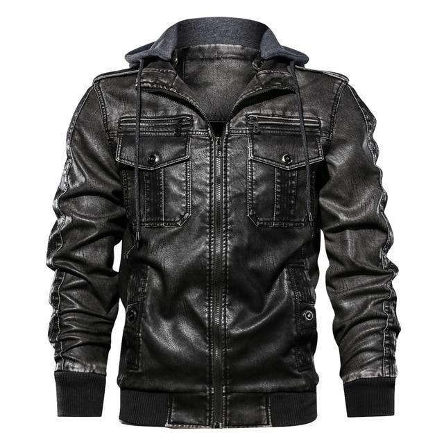 Blackriss™Deadly Skulls Men's Casual Jacket-Blackriss