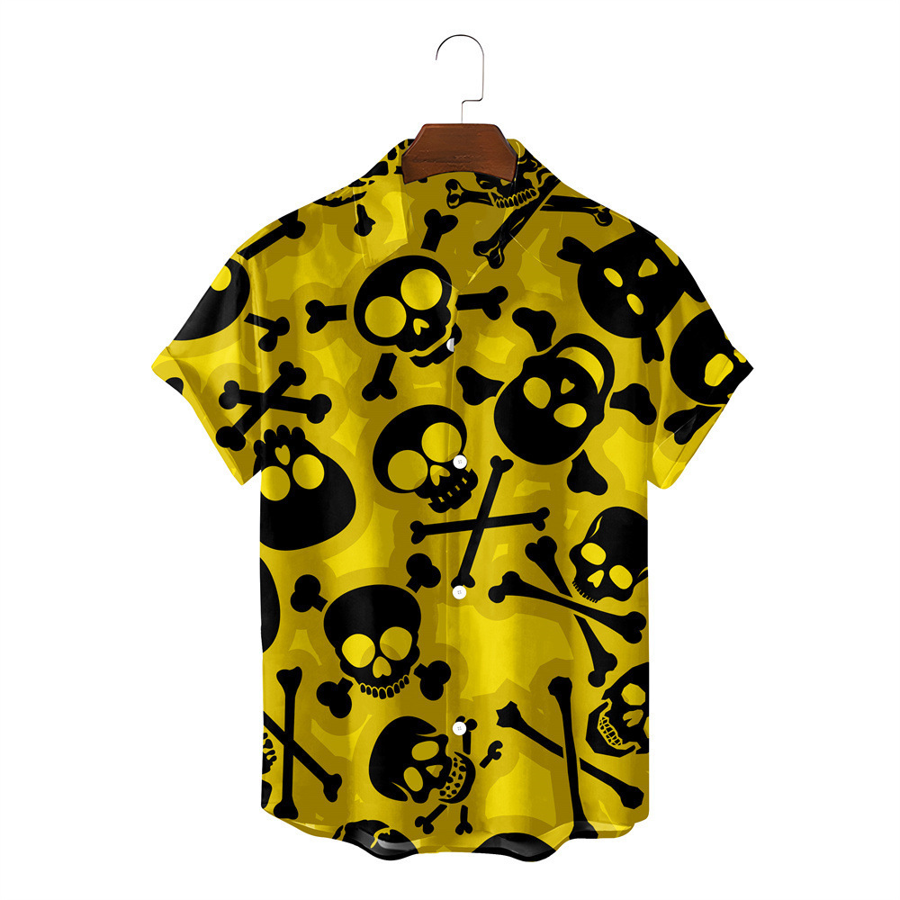 BLACKRISS™Hawaiian Skull Shirt-Blackriss