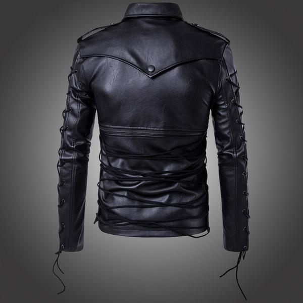 Blackriss™Men's Leather Jacket-Blackriss
