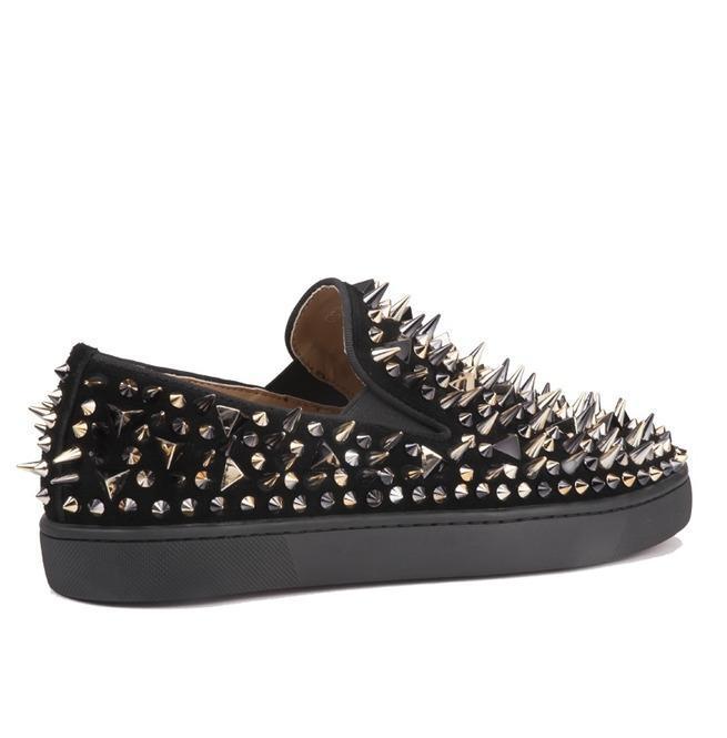 BLACKRISS™Men's Punk Rivet Slip On Shoes Casual Fashion Shoes-Blackriss