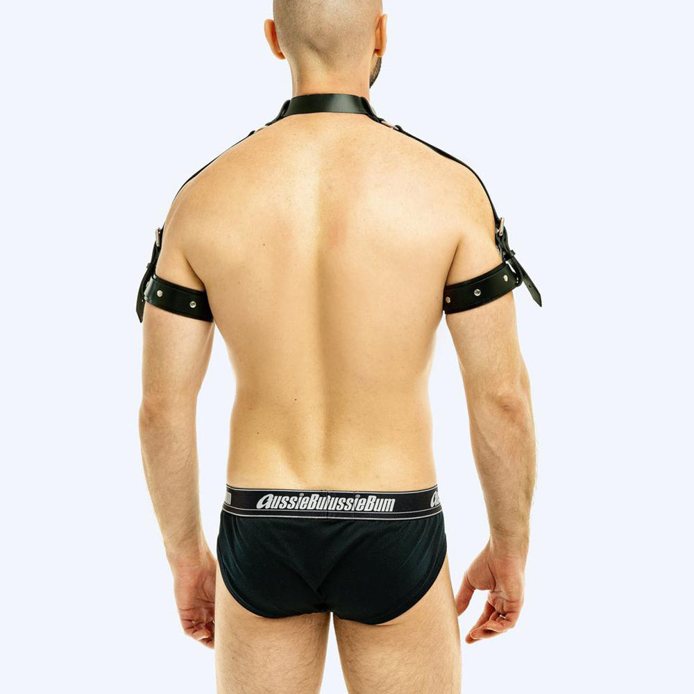 BLACKRISS™Collar Shoulder Harness - Black-Blackriss