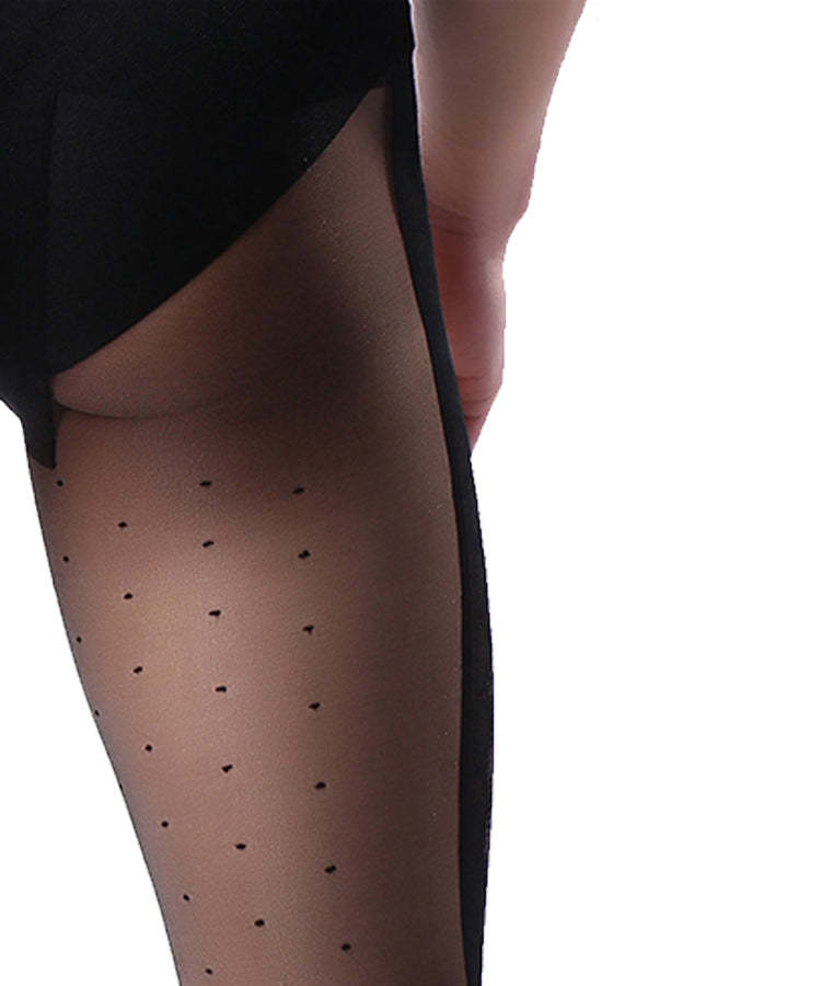 BLACKRISS™High Elastic Transparent Ultra-thin Jacquard Stockings-Blackriss