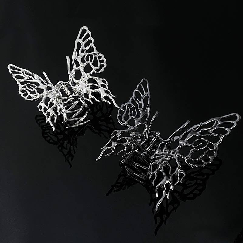 BLACKRISS™Gothic Butterfly Hair Clip-Blackriss