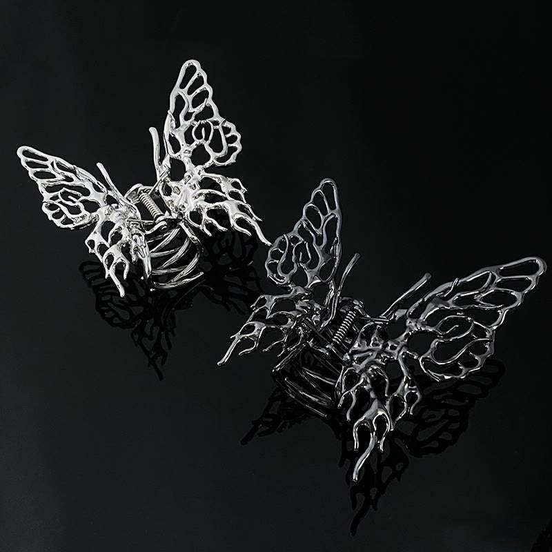 BLACKRISS™Gothic Butterfly Hair Clip-Blackriss