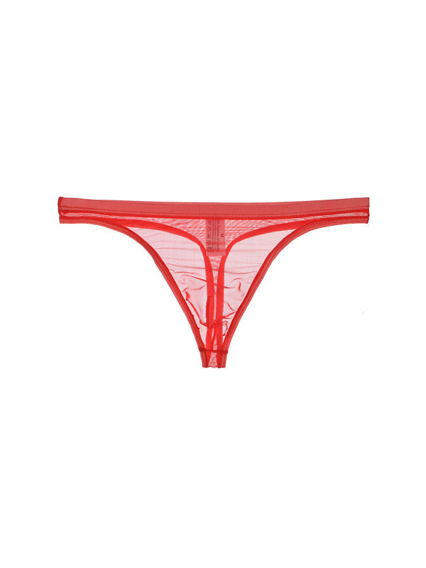 BLACKRISS™Transparent See Through Thong-Blackriss
