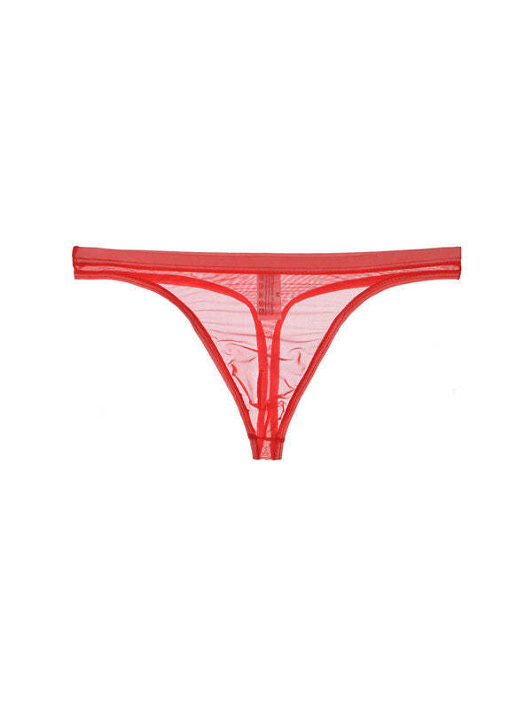 BLACKRISS™Transparent See Through Thong-Blackriss