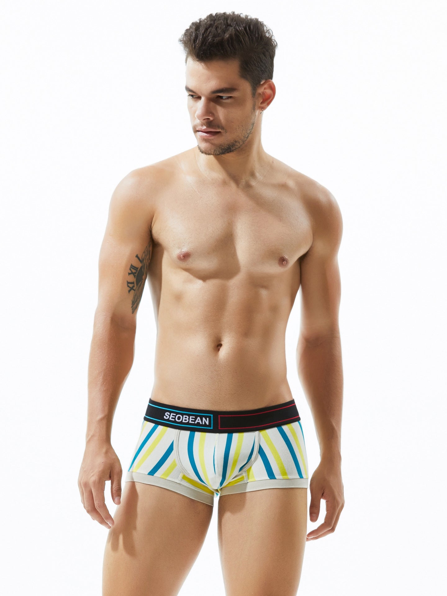 BLACKRISS™Fashion Vertical Stripes Men's Boxer Briefs-Blackriss
