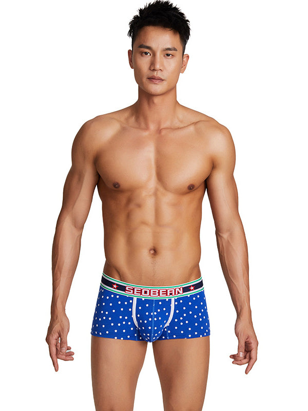 BLACKRISS™Sexy Low Rise Snowflake Boxer Briefs-Blackriss