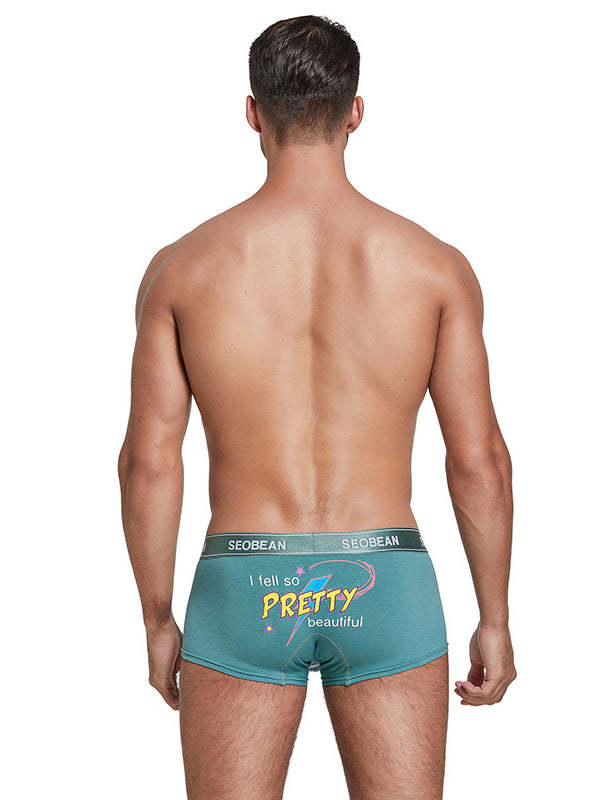 BLACKRISS™Fashionable Breathable Men's Boxer Briefs-Blackriss