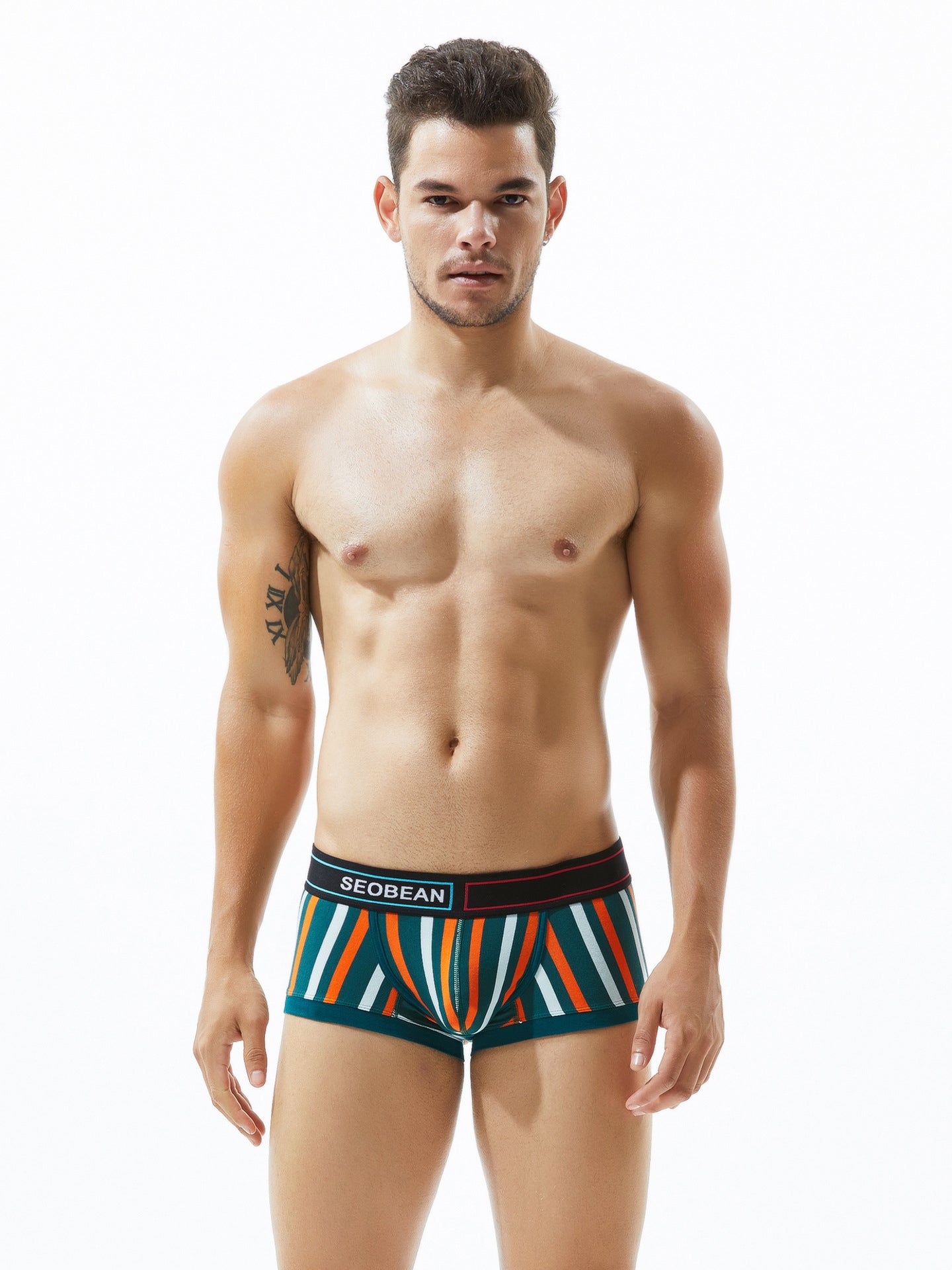 BLACKRISS™Fashion Vertical Stripes Men's Boxer Briefs-Blackriss