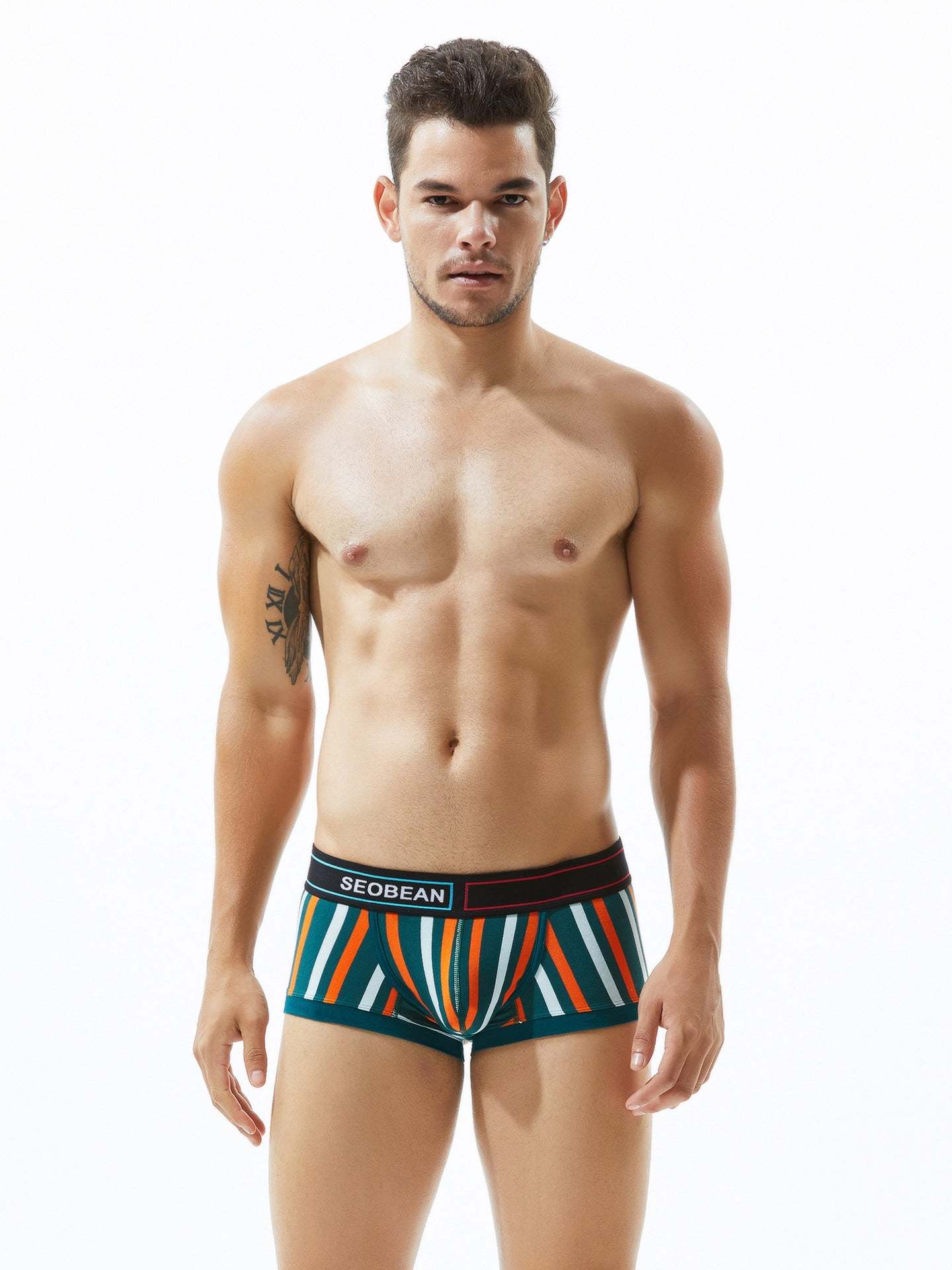 BLACKRISS™Fashion Vertical Stripes Men's Boxer Briefs-Blackriss