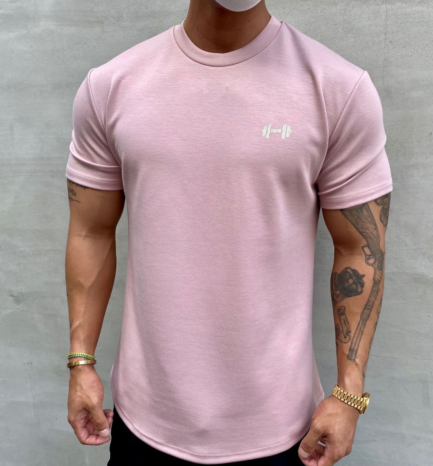 BLACKRISS™Pure Cotton Stretchy Sports T-shirt-Blackriss
