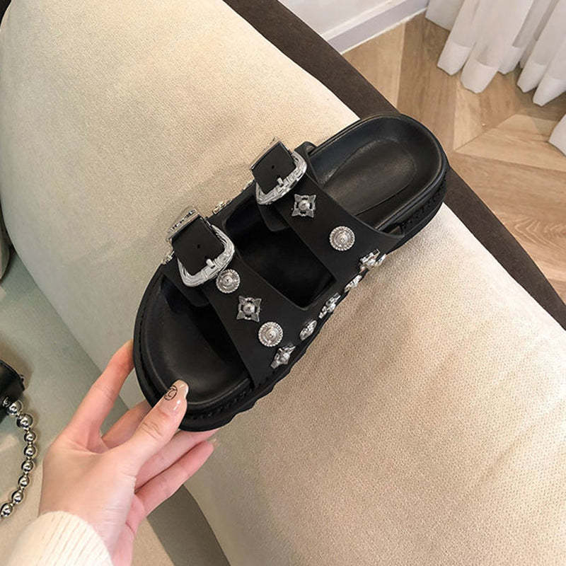 BLACKRISS™Punk Rock Sandals-Blackriss