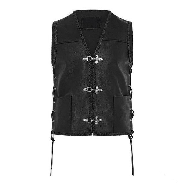 Blackriss™Men's Leather Vest-Blackriss