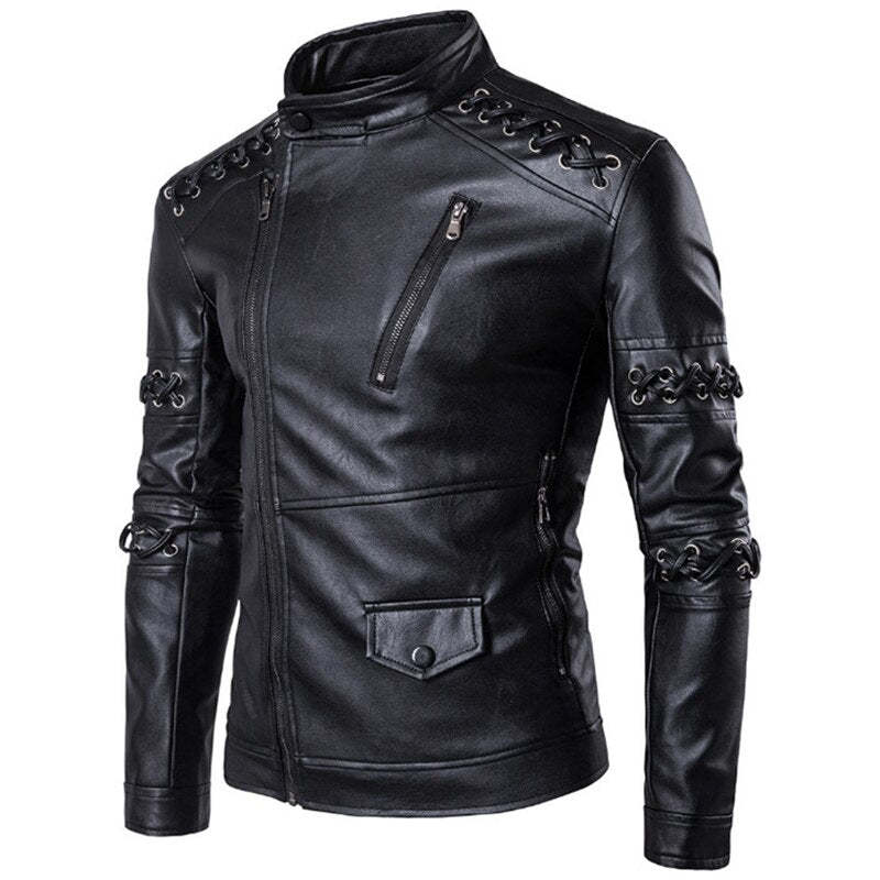 Blackriss™Men's Leather Jacket-Blackriss