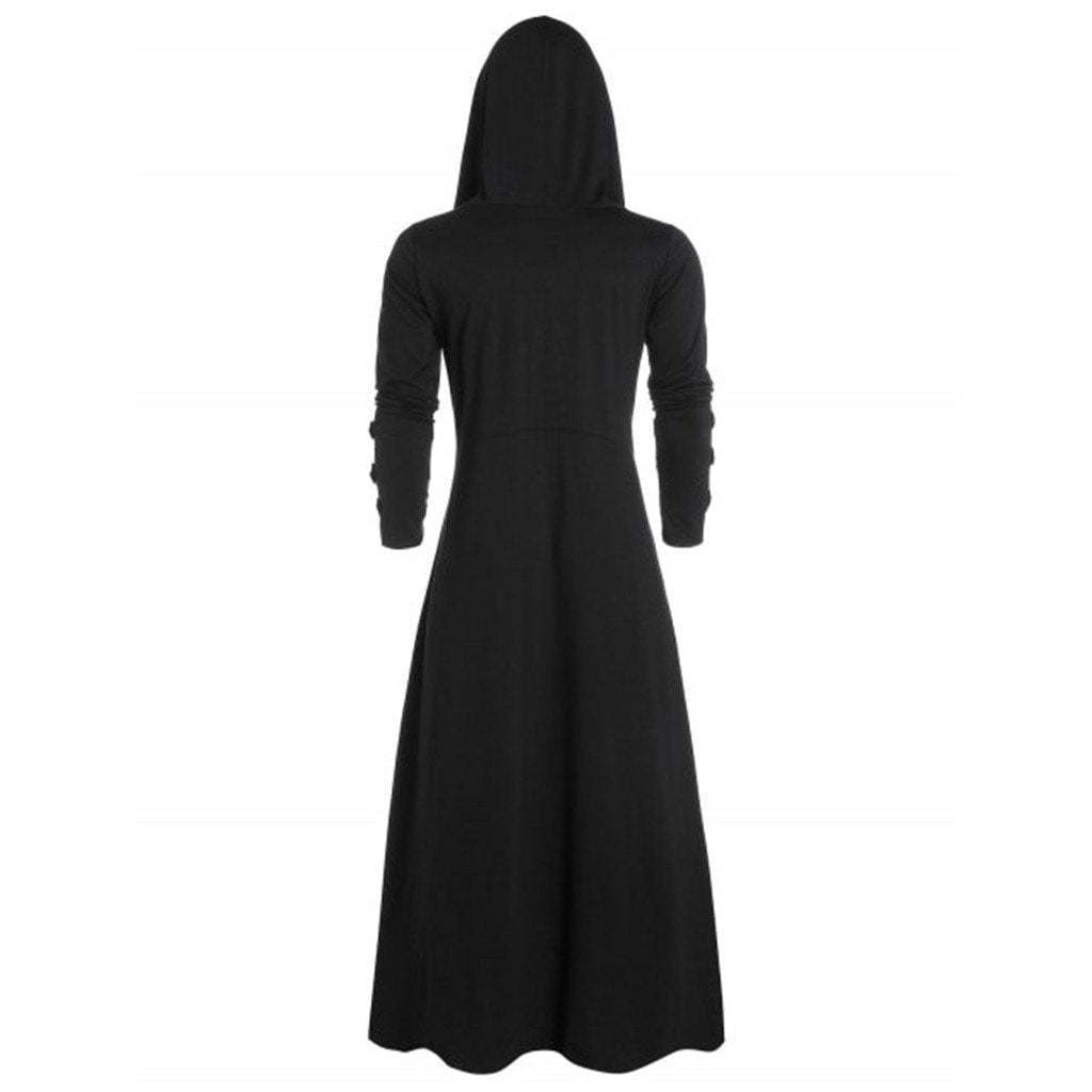 BLACKRISS™Mens Gothic Long Cloak Coat-Blackriss