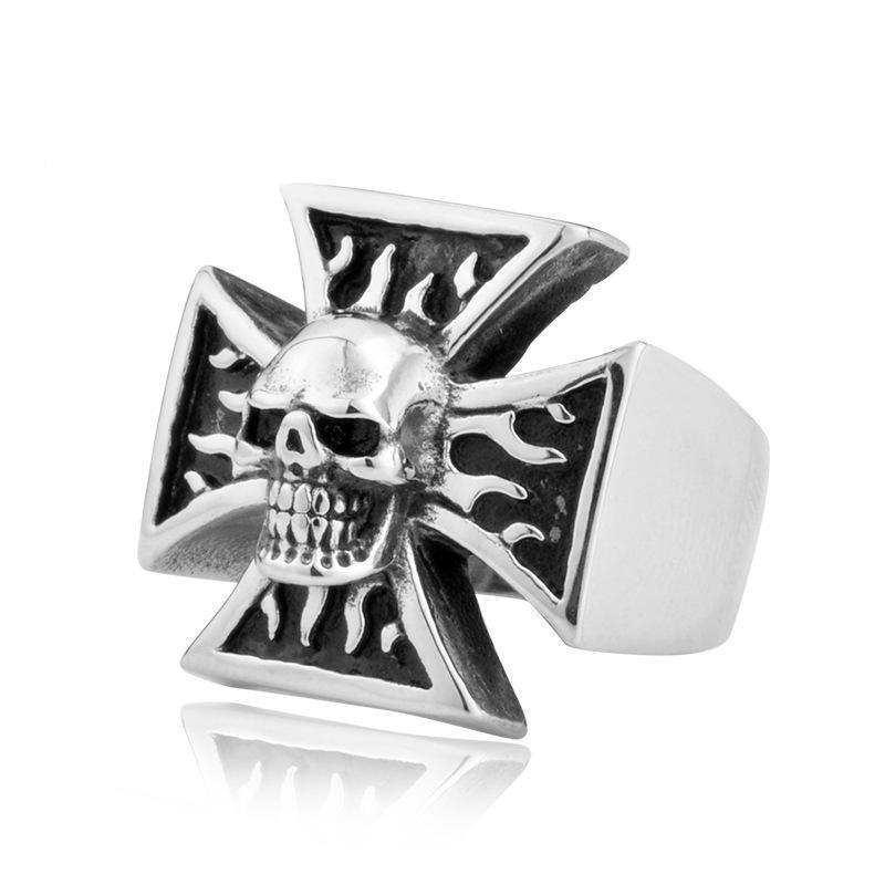 BLACKRISS™Gothic Punk Rock Ring-Blackriss