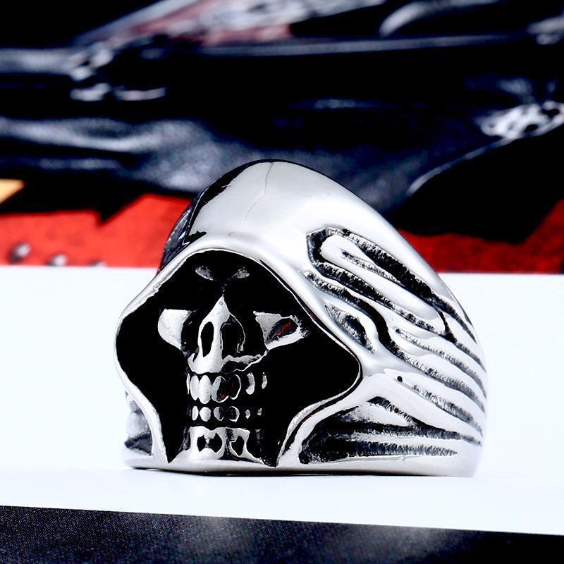 BLACKRISS™Retro Death Skull Ring-Blackriss
