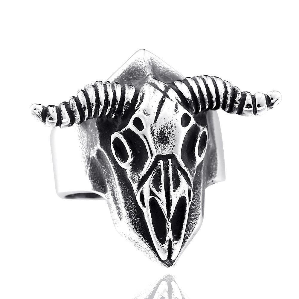 BLACKRISS™Sheep Skull Ring-Blackriss