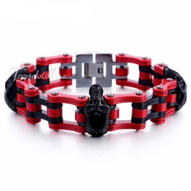 Blackriss™Link Skull Bracelet-Blackriss