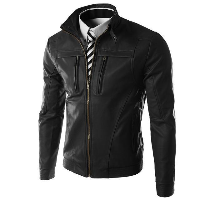 Blackriss™Men's Leather Jacket-Blackriss