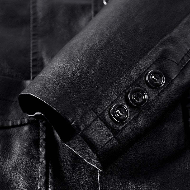 Blackriss™Men's Leather Jacket-Blackriss