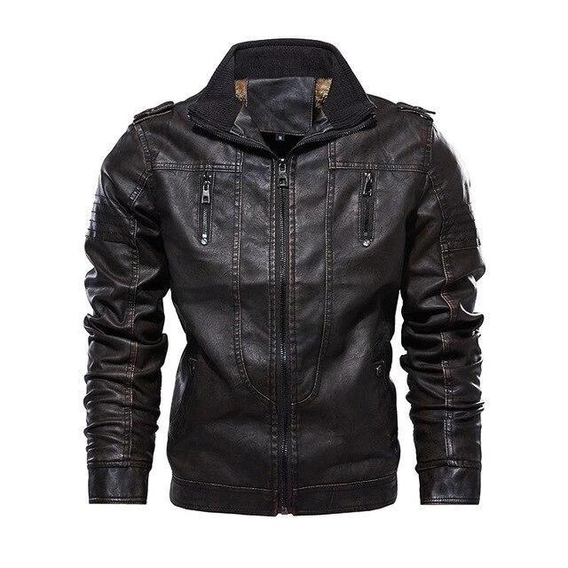 Blackriss™Men's Moto-Inspired Jacket-Blackriss