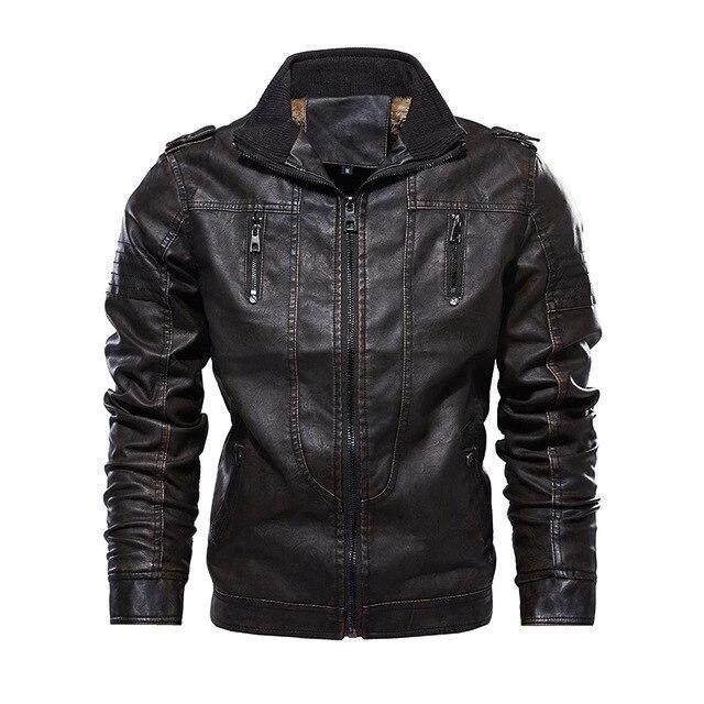 Blackriss™Men's Moto-Inspired Jacket-Blackriss
