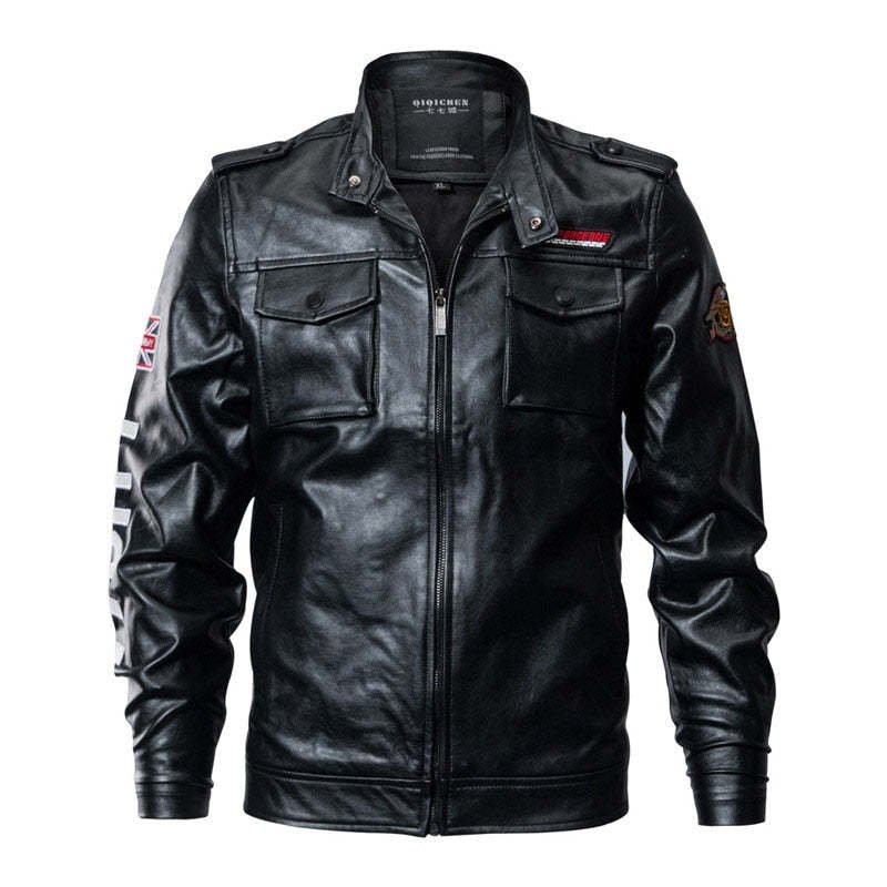 Blackriss™Men's Leather Jacket-Blackriss
