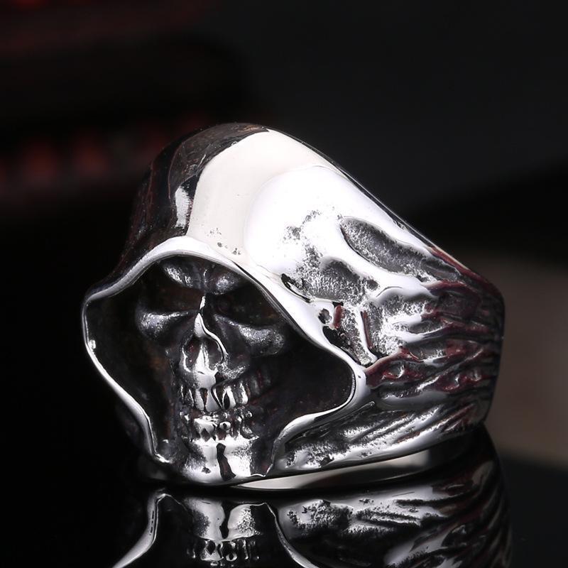 BLACKRISS™Retro Death Skull Ring-Blackriss