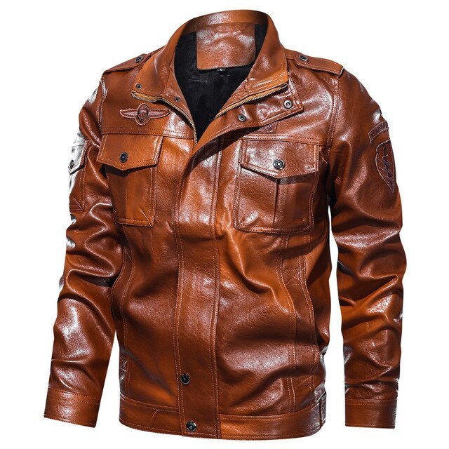 Blackriss™Men's Leather Jacket-Blackriss