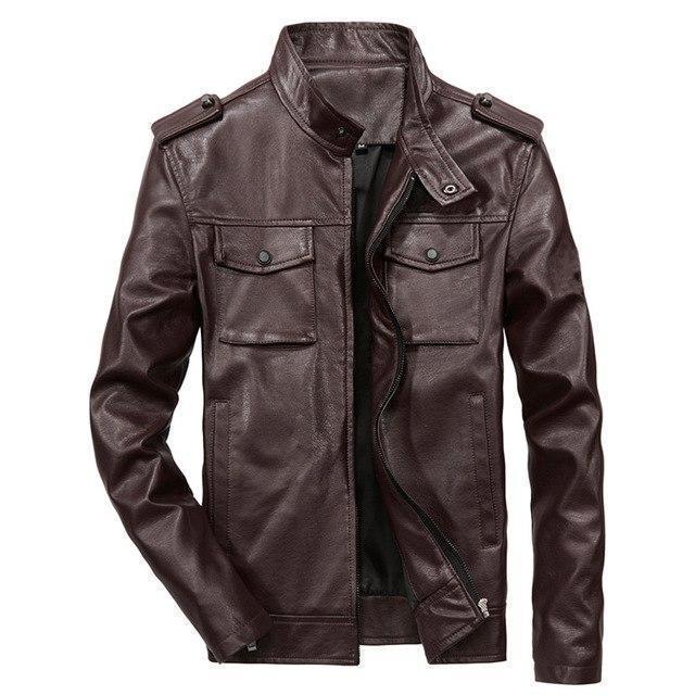 Blackriss™Men's Leather Jacket-Blackriss