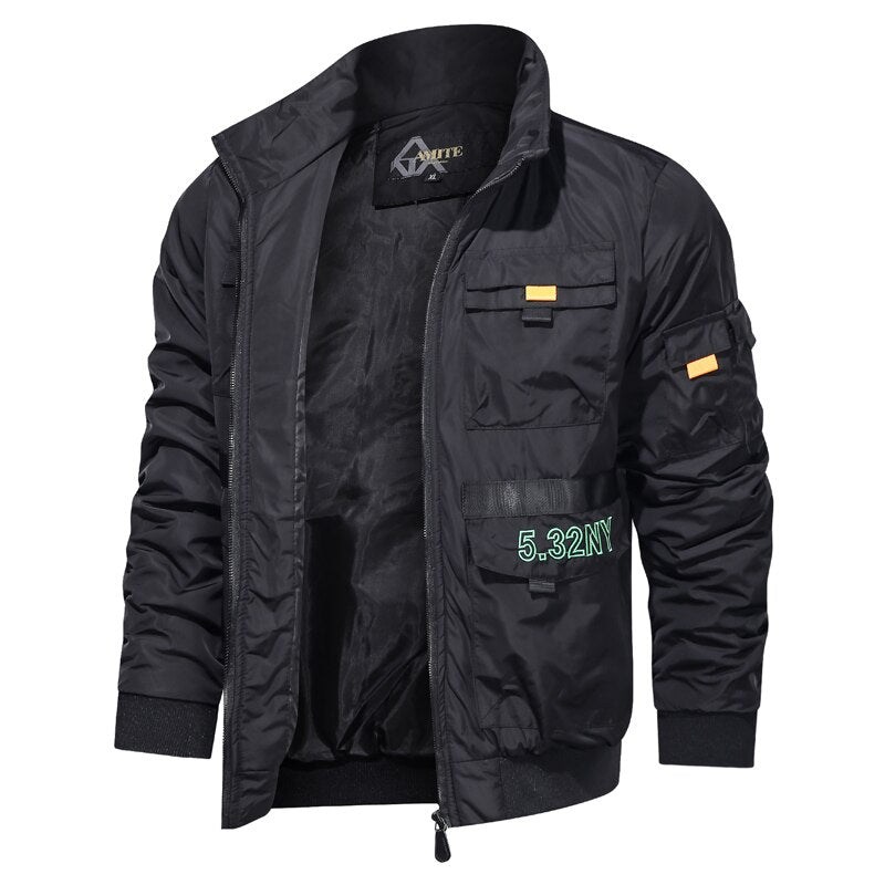 Blackriss™Men's Bomber Jacket-Blackriss